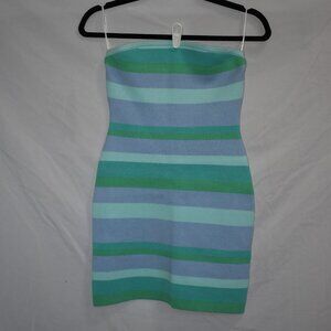 PepperMayo Knit Bodycon Strapless Dress Size XS/S